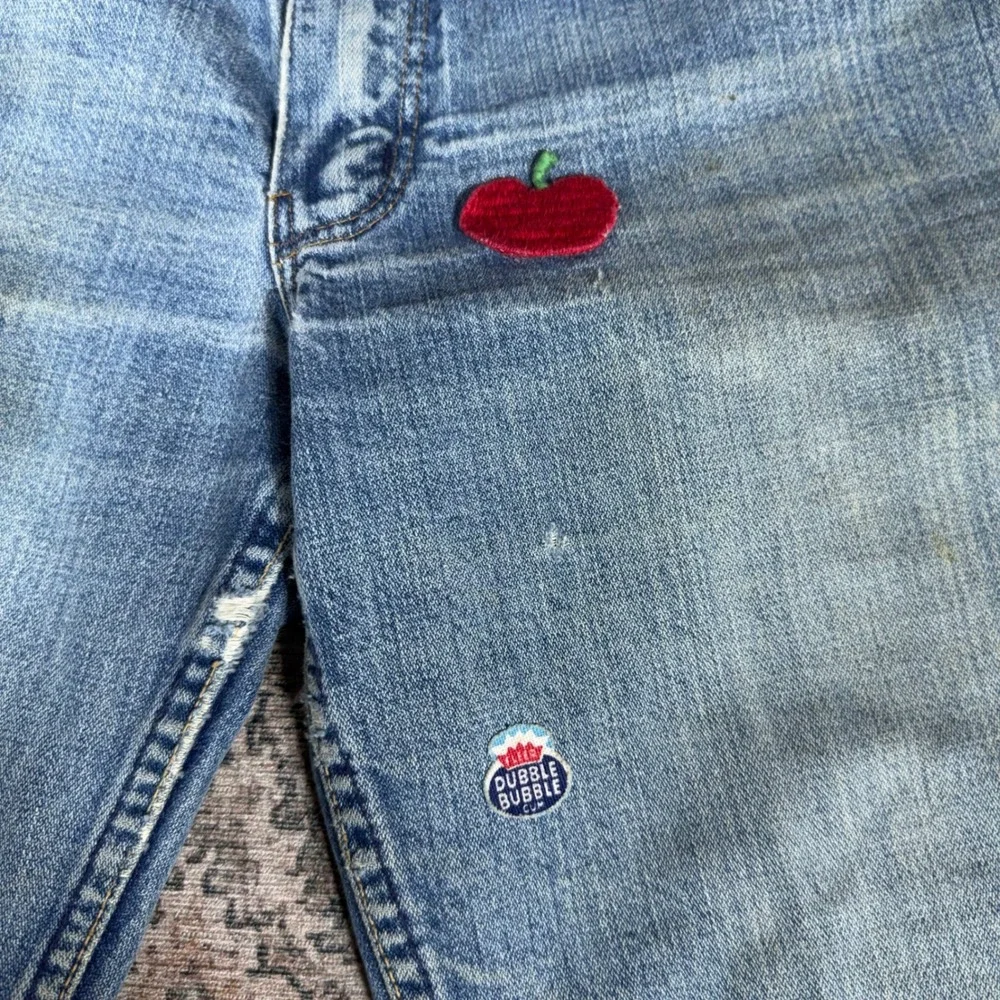 Vintage 1960s Wrangler Bootcut Blue Denim Jeans Size 28x30 Talon Zip Made In USA